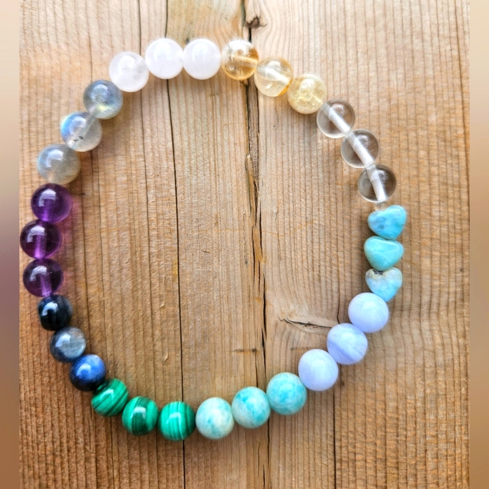 Healing Gemstone Mix Bracelet- BNWT